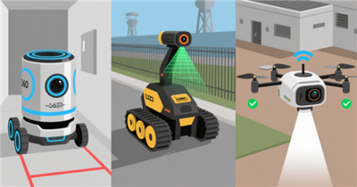 Ako zabudovaná vízia riadi modernizáciu hliadkových robotov?